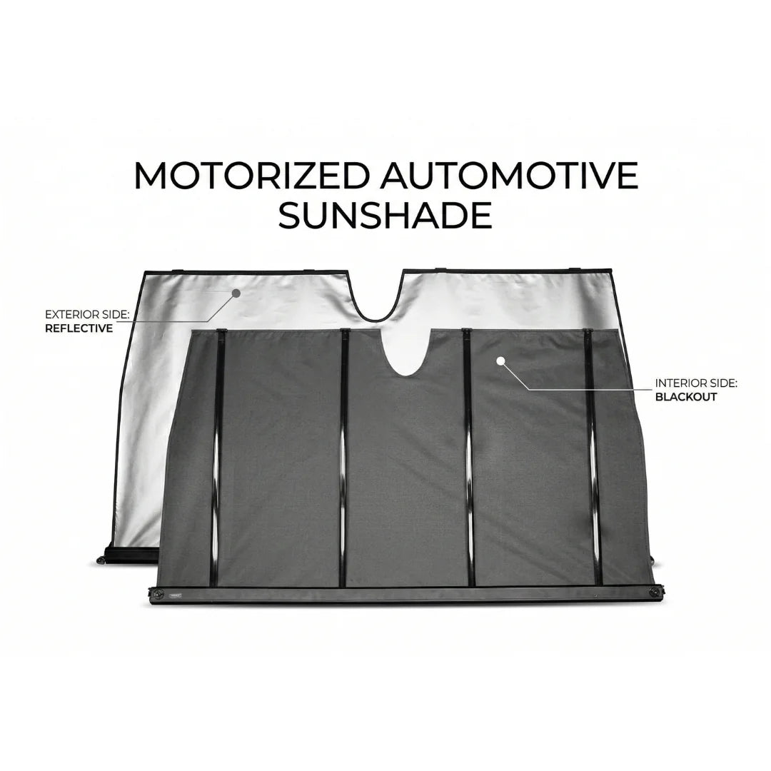 Nevrano™- Motorized Windshield Sunshade