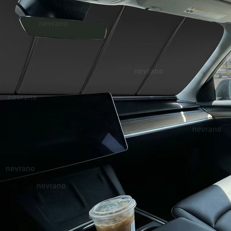 Nevrano™- Motorized Windshield Sunshade