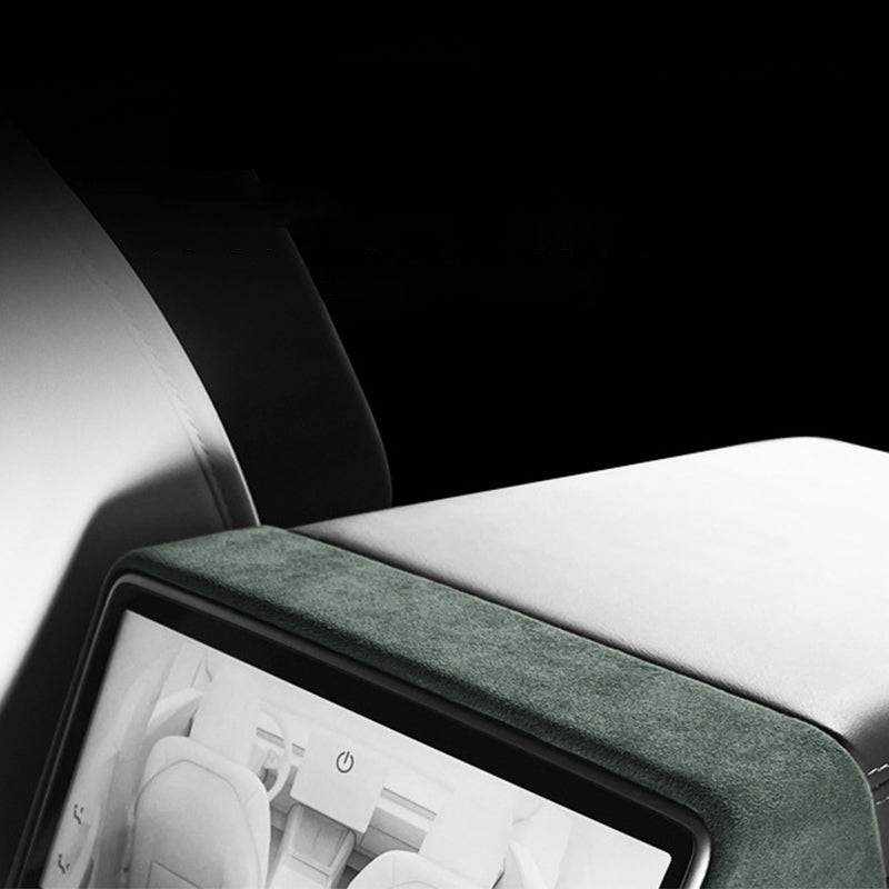 Tumbled-Texture Rear Display Trim Frame for Tesla