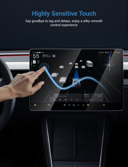 Front & Rear Screen Protectors for Tesla Model 3 & Model Y