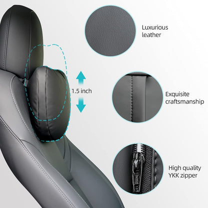 Adjustable Seat Headrest Cushions for Tesla Model 3 & Model Y