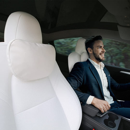 Adjustable Seat Headrest Cushions for Tesla Model 3 & Model Y