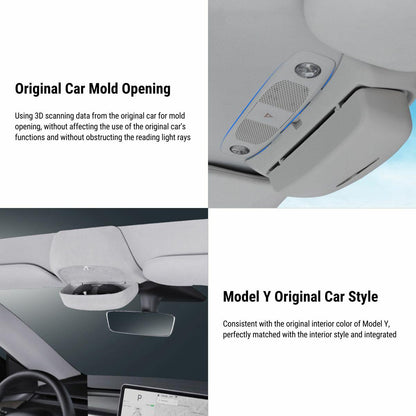 Overhead Sunglasses Holder for Tesla Model Y