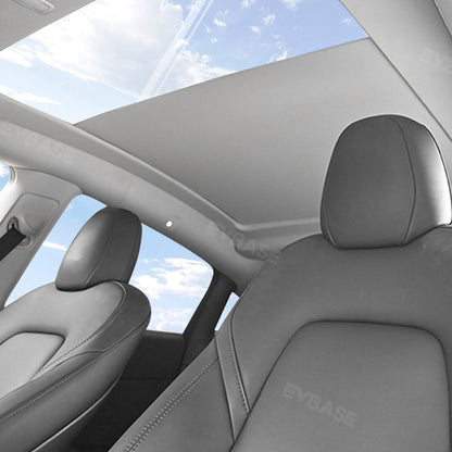 Powered Panoramic Roof Sunshade for Tesla Model Y
