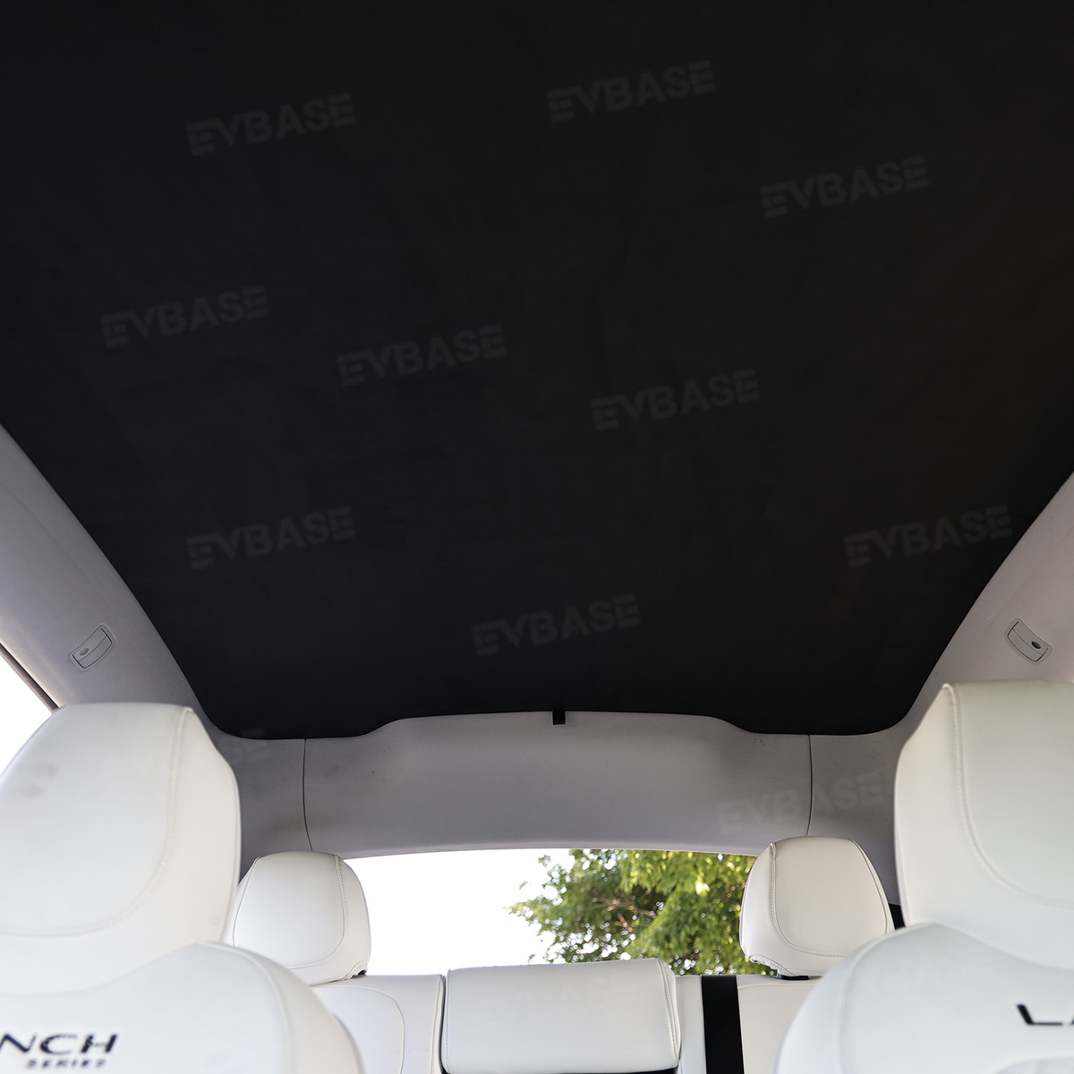 Static-Cling Glass Roof Sunshade for Tesla Model Y Juniper & Model 3 Highland