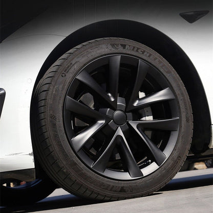 Nevrano 18″ Wheel Caps S Plaid Style for Tesla Model 3 (4PCS)