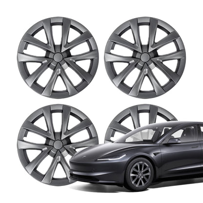 Nevrano 18″ Wheel Caps S Plaid Style for Tesla Model 3 (4PCS)