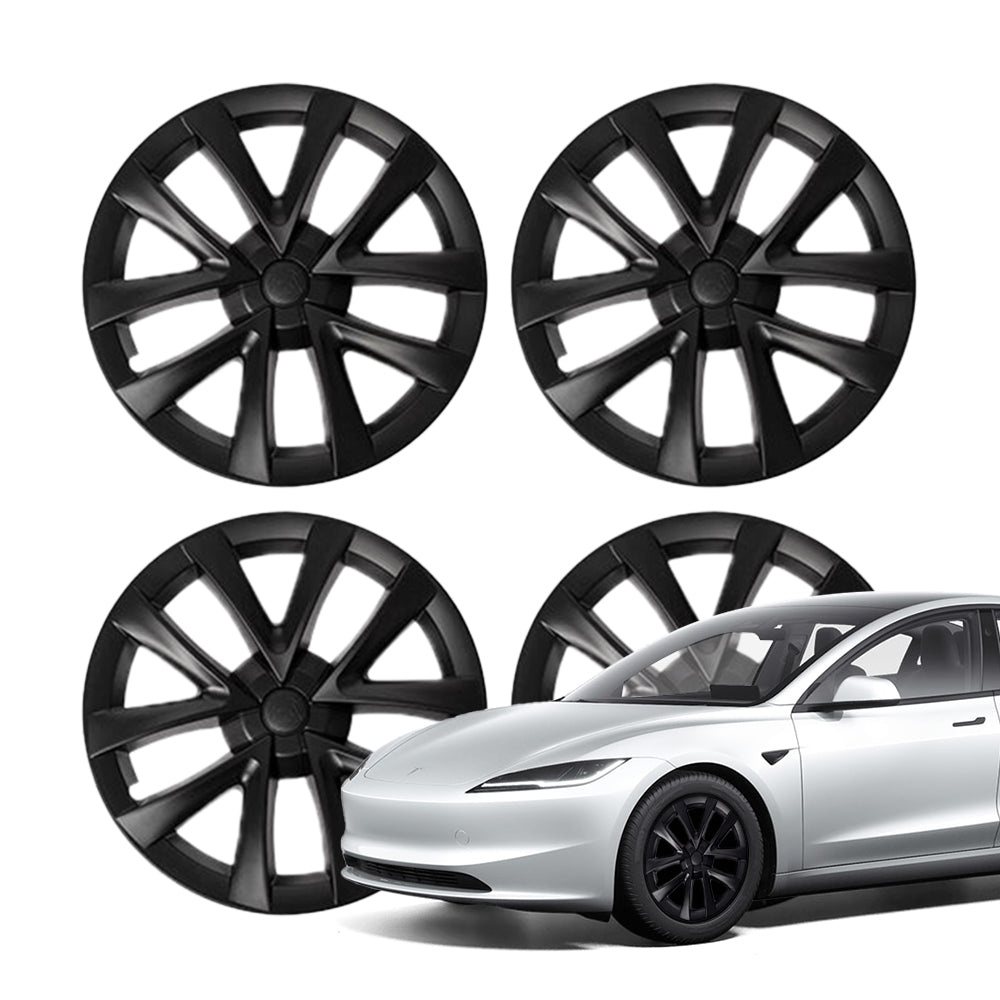 Nevrano 18″ Wheel Caps S Plaid Style for Tesla Model 3 (4PCS)