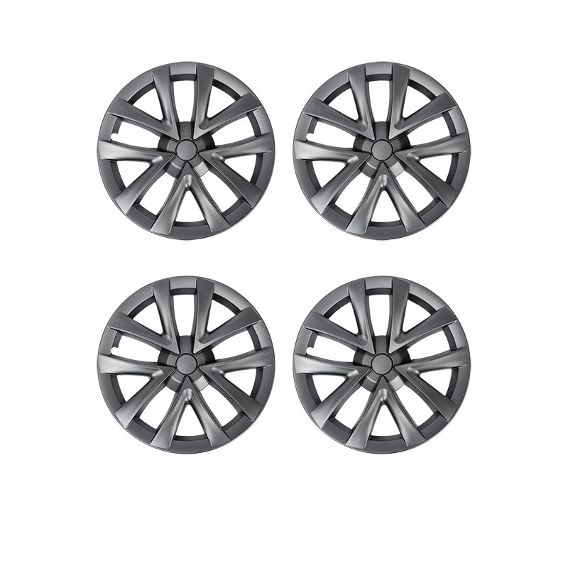 Nevrano 18″ Wheel Caps S Plaid Style for Tesla Model 3 (4PCS)