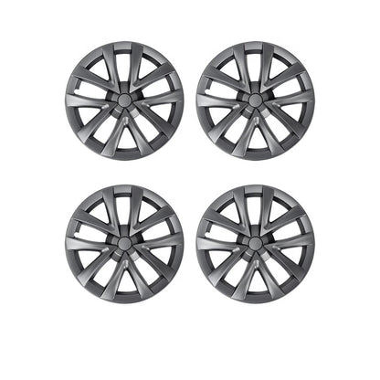 Nevrano 18″ Wheel Caps S Plaid Style for Tesla Model 3 (4PCS)