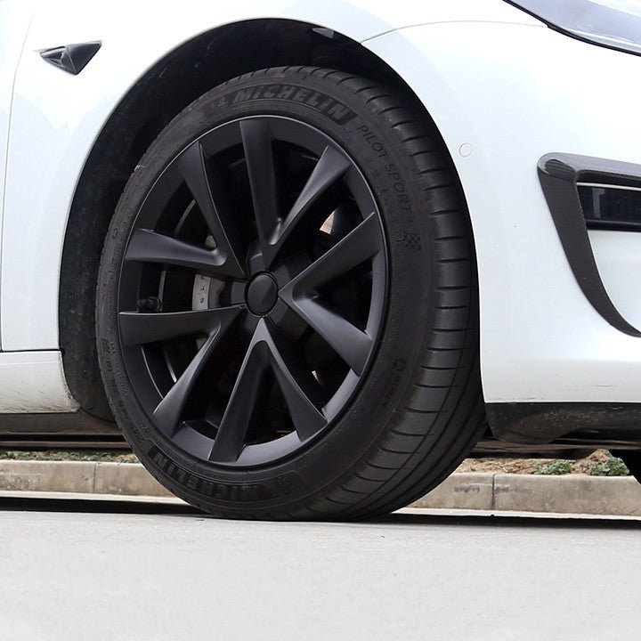 Nevrano 18″ Wheel Caps S Plaid Style for Tesla Model 3 (4PCS)