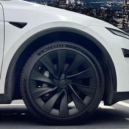 Nevrano 20″ Helix Wheel Covers for Model Y Juniper