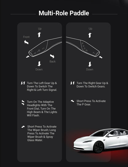 7-Inch Gear-Shift Dashboard Display for Tesla Model 3 & Model Y