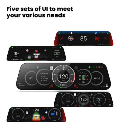 9.6-Inch Instrument Cluster Display for Tesla Model 3 & Model Y