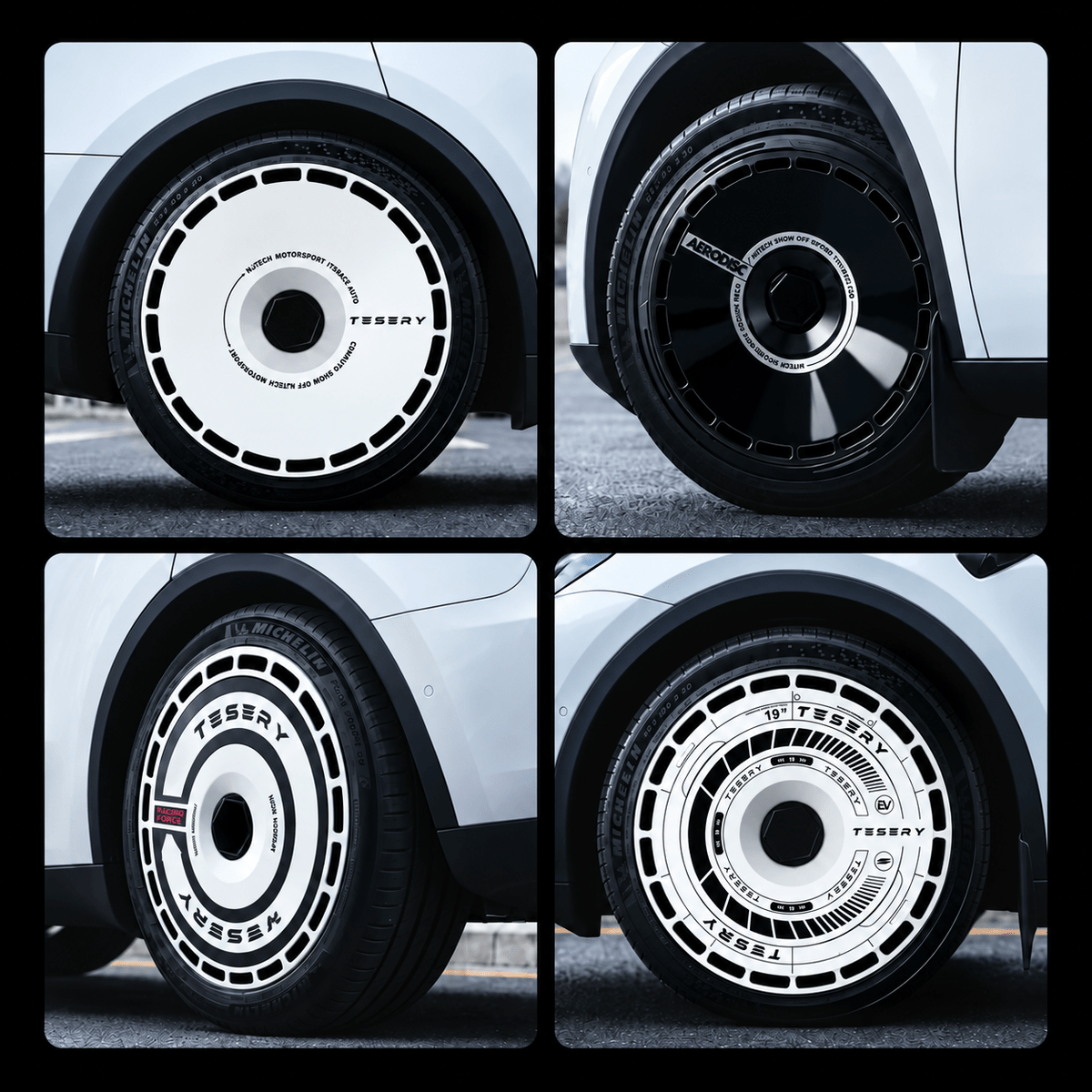 Nevrano Aero DISC Wheel Covers for Model Y / Model 3 Highland