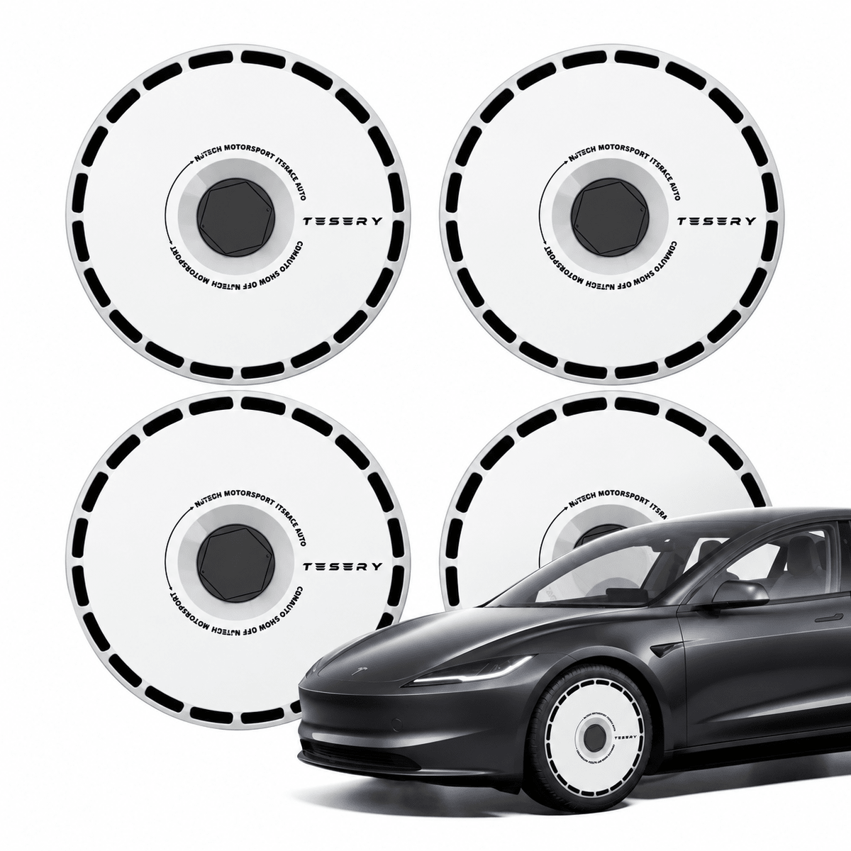 Nevrano Aero DISC Wheel Covers for Model Y / Model 3 Highland
