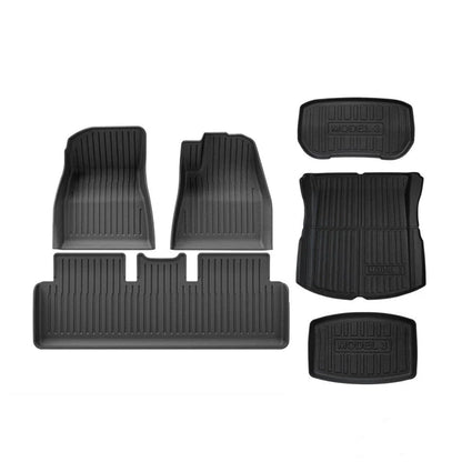 TPE All-Weather Floor Mats for Tesla Model 3 & Model Y