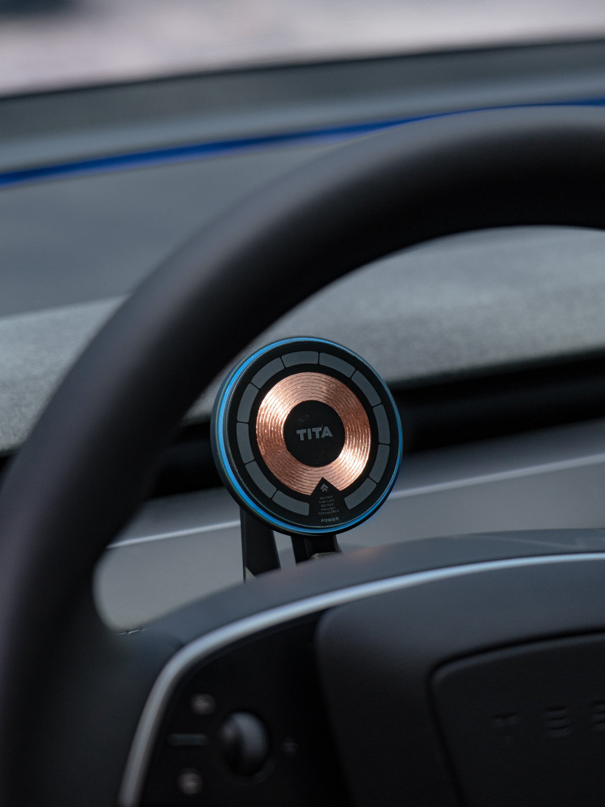 Magnetic Dashboard Display with Holder for Tesla Model 3 & Model Y