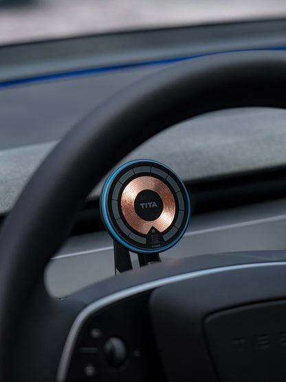 Magnetic Dashboard Display with Holder for Tesla Model 3 & Model Y
