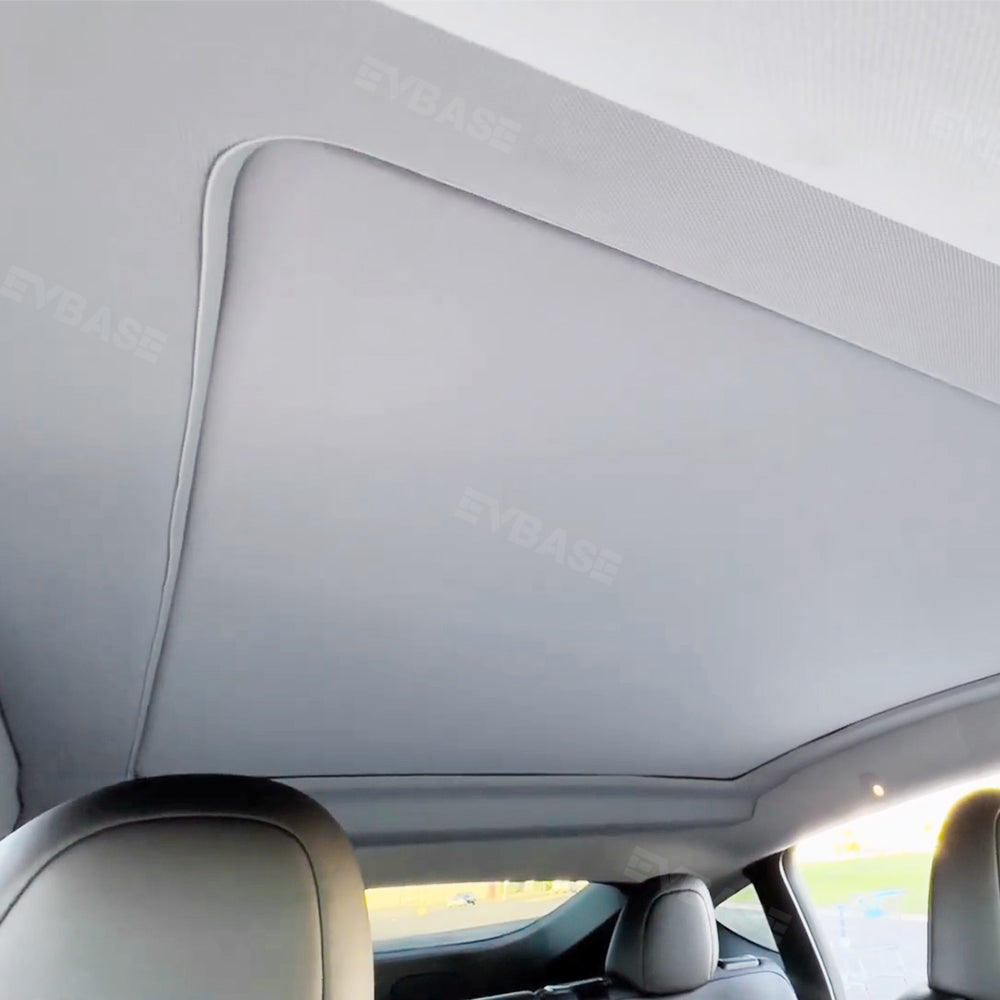 Powered Panoramic Roof Sunshade for Tesla Model Y