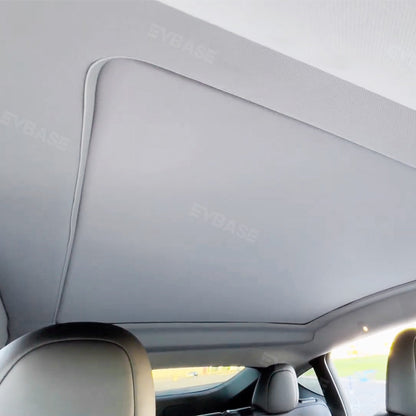 Powered Panoramic Roof Sunshade for Tesla Model Y