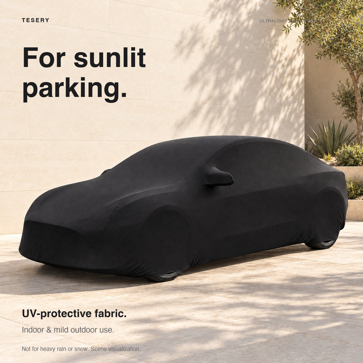 Ultralight Stretch Car Cover for Tesla Model 3, Y, S & X