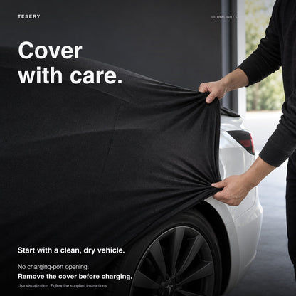 Ultralight Stretch Car Cover for Tesla Model 3, Y, S & X