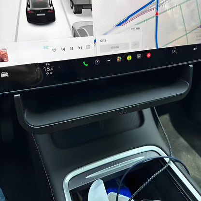 Under-Screen Storage Box for Tesla Model 3 & Model Y
