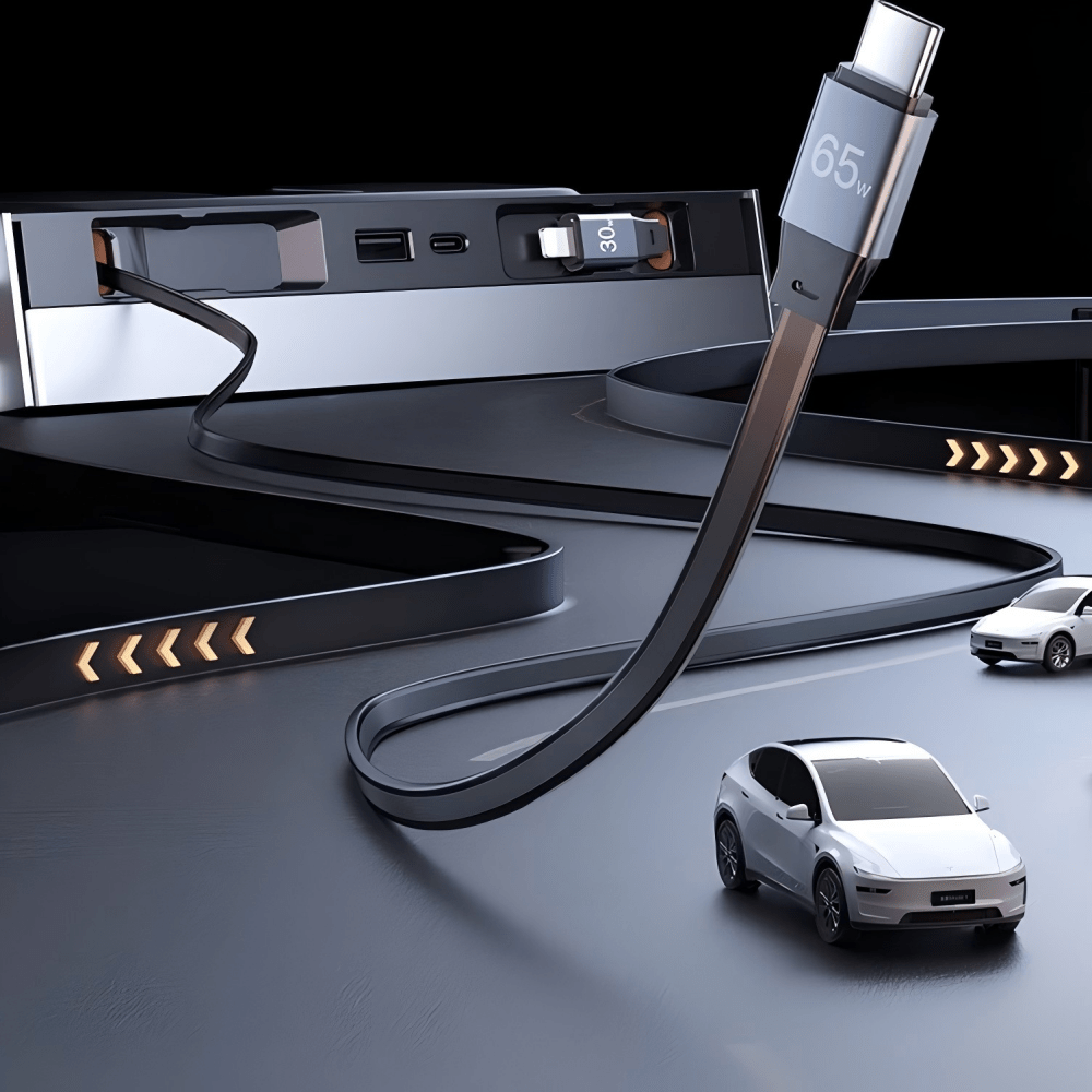 Center Console USB Hub for Tesla Model 3 Highland & Model Y Juniper