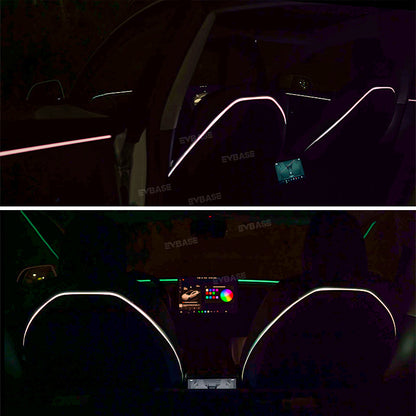 64-Color Seat-Back Ambient Light Set for Tesla Model 3 & Model Y